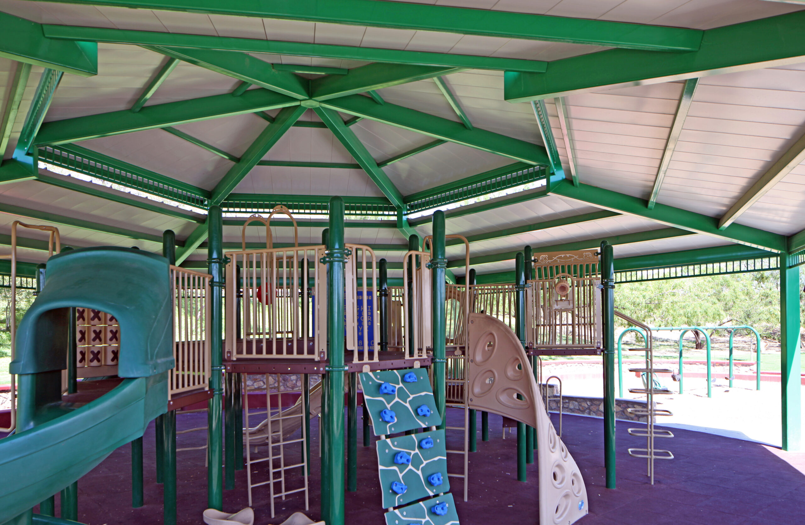 GA Architecture El Paso Sunset Park Playground Close Up
