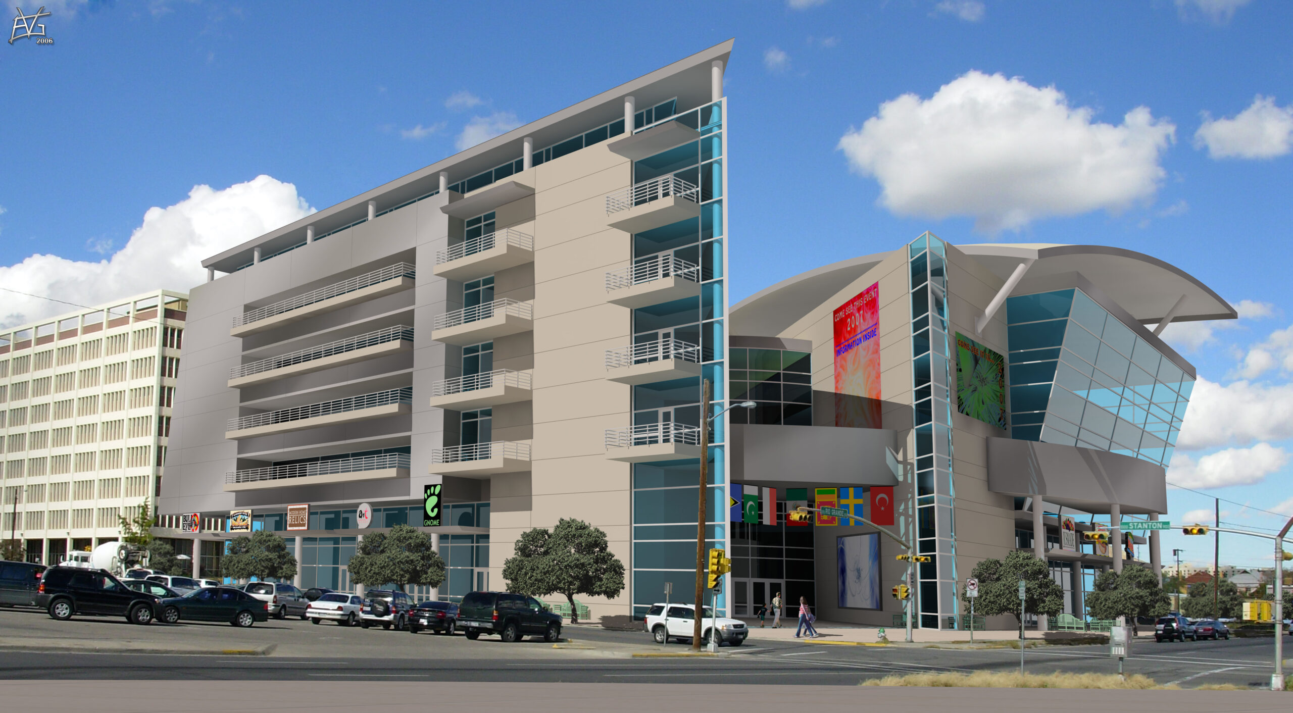 Empowerment Center Zone, GA Architecture, El Paso